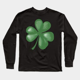 Lucky Shamrock Long Sleeve T-Shirt